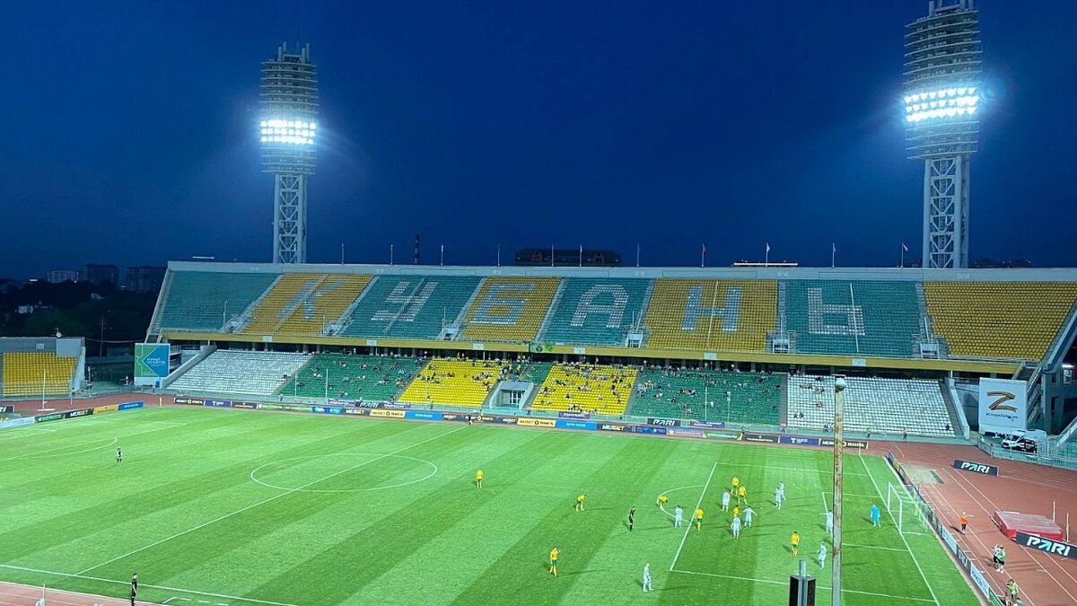    «Кубань» сыграет с «Нефтехимиком». Фото телеканал «Краснодар»