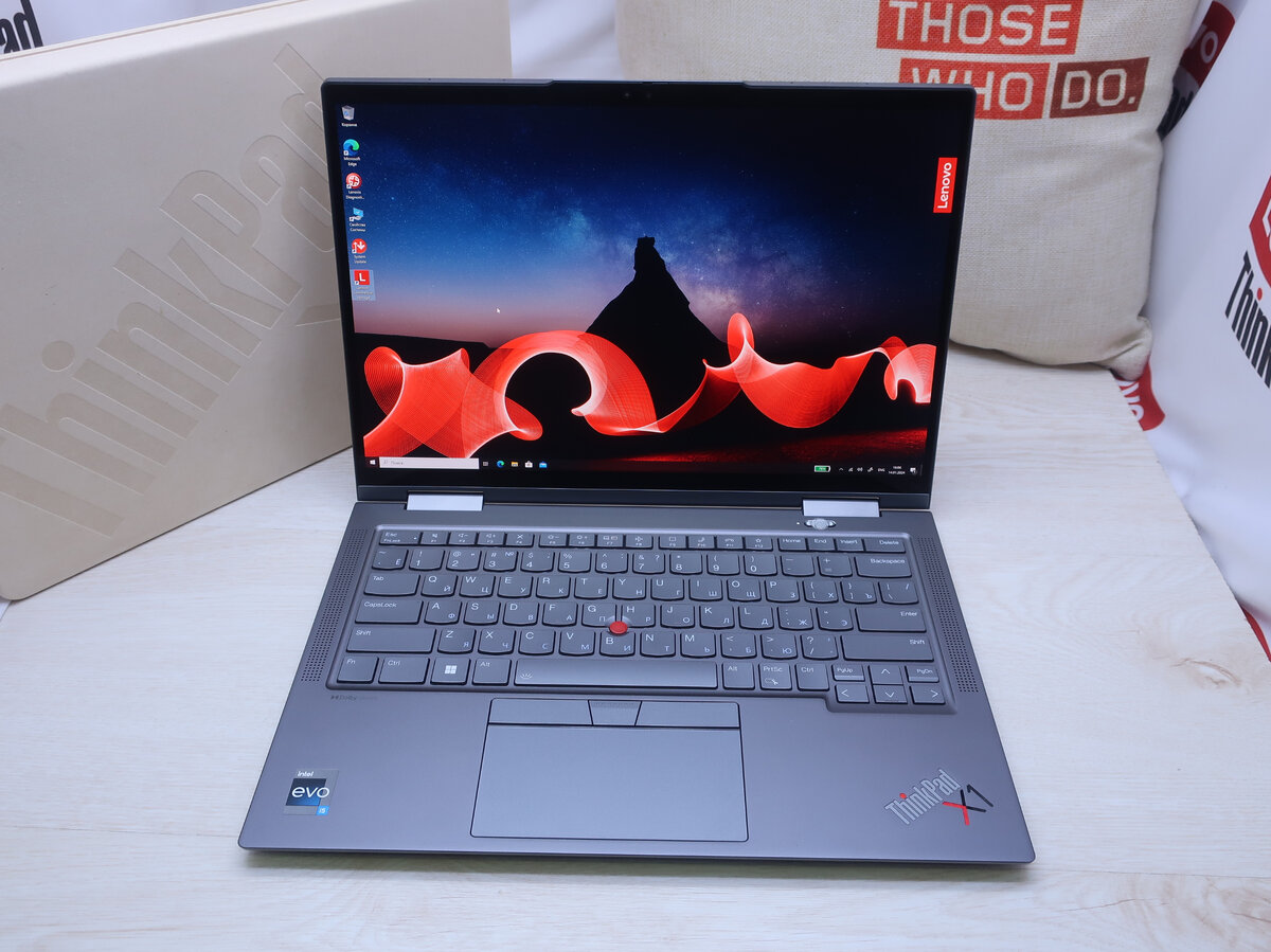 Внешний вид Lenovo X1 Yoga Gen.8
