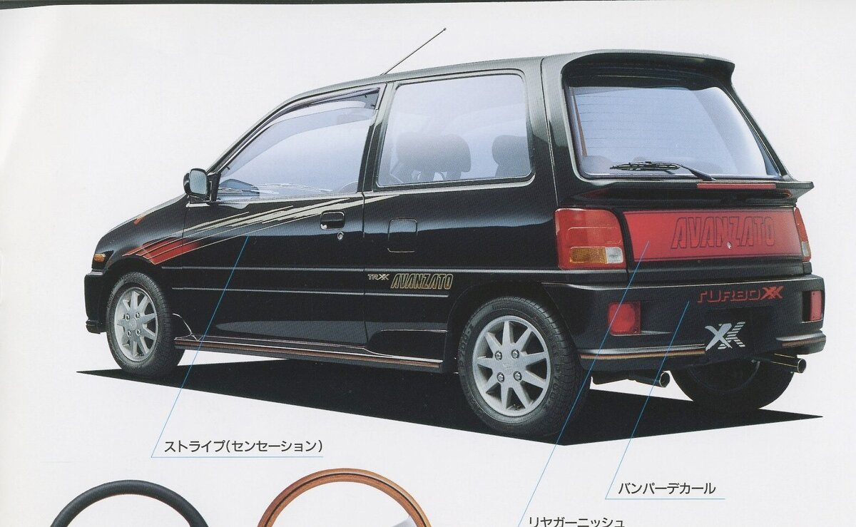 Маленькая японская бомба: Daihatsu Heart TR-XX Advanced R4 | Automobile  Journal | Дзен