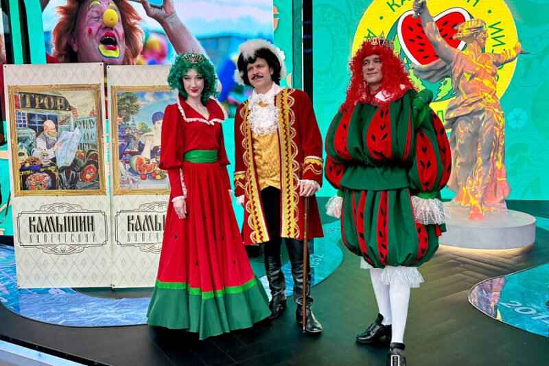    На выставке «Россия» в Москве был представлен Камышин (фото пресс-сслужбы администрации Волгоградской области)