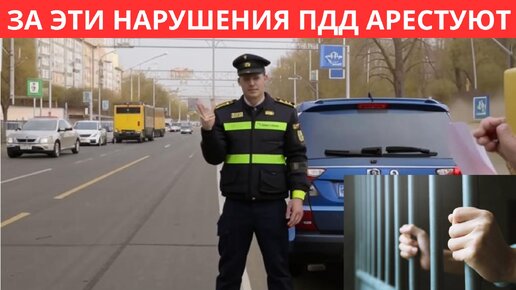 Download Video: Арест за нарушения ПДД