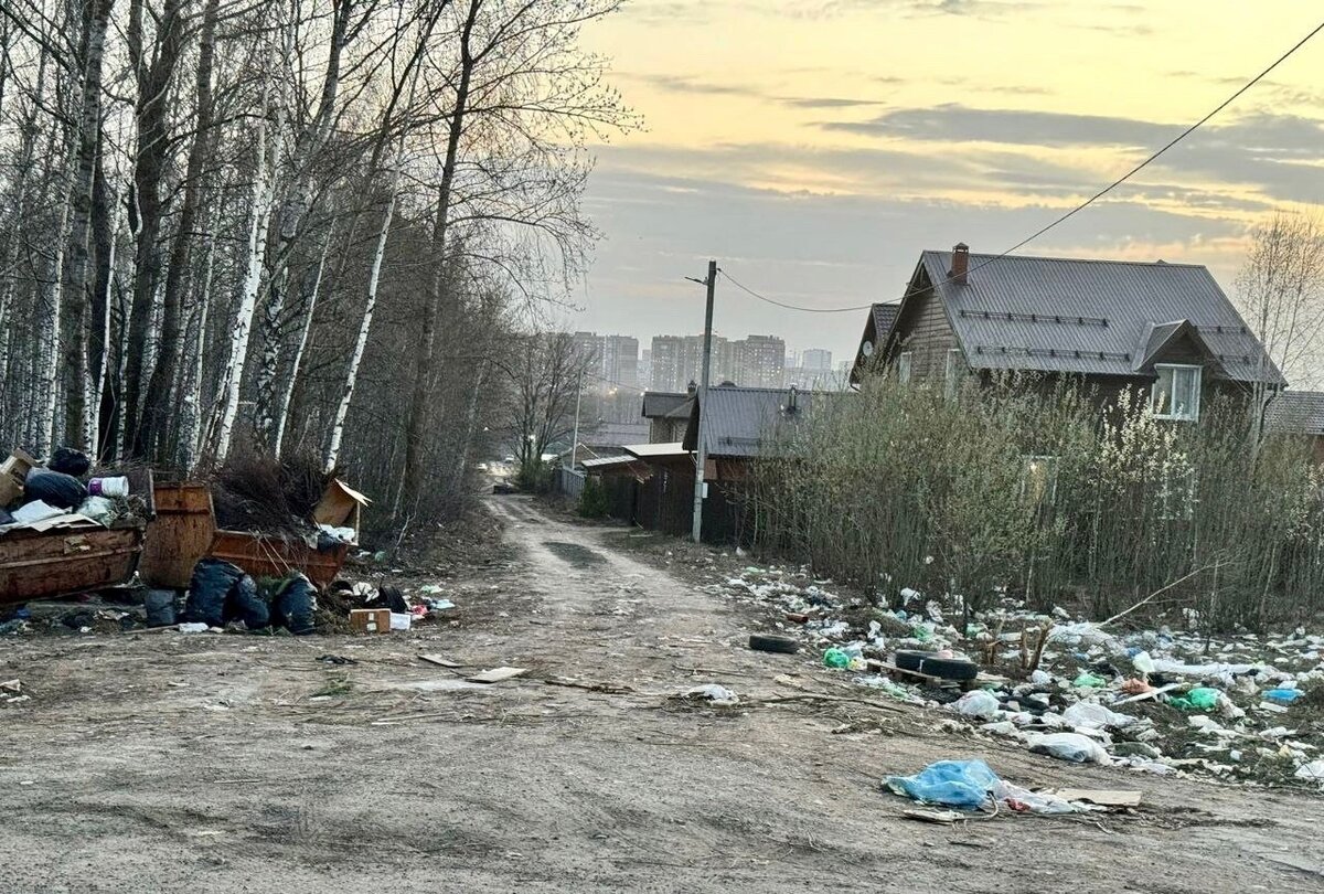 Казанский поселок Вознесенское превратили в свалку | Вечерняя Казань | Дзен