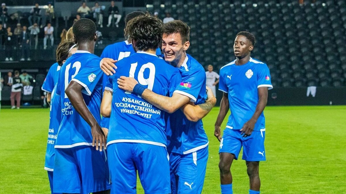    ФК «КубГУ» занял второе место во всероссийском конкурсе. Фото: пресс-служба ФК «КубГУ»