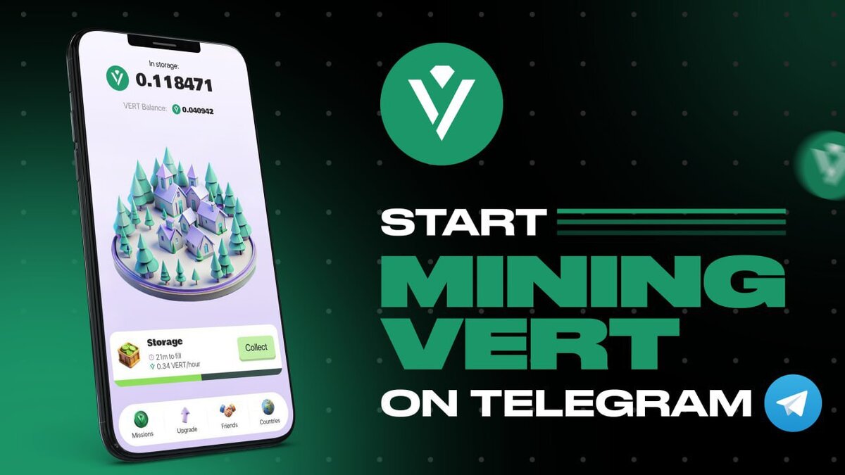 Vertus Bot - майнинг крипты через Telegram | Крипта Начало | Дзен