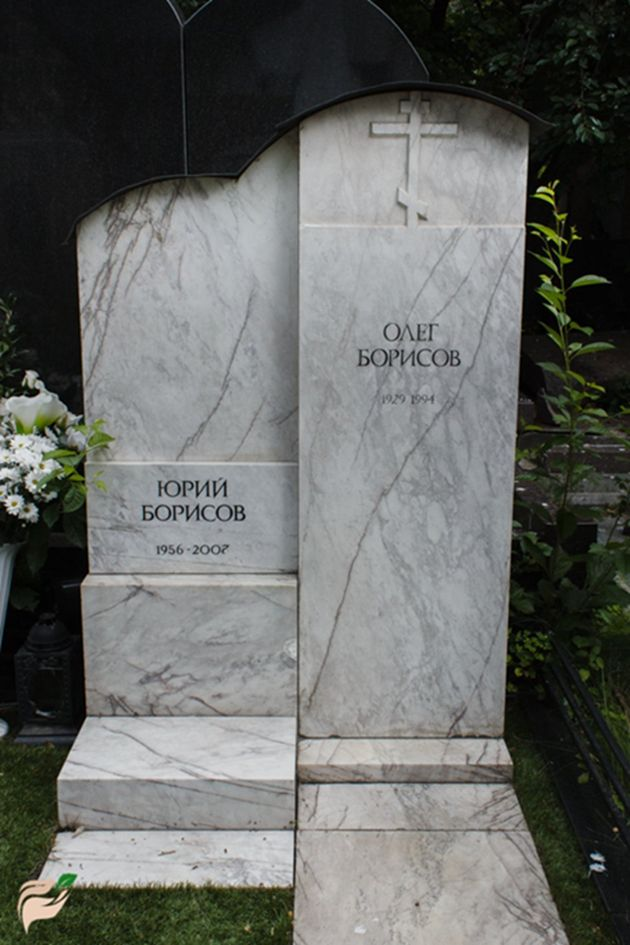 Могила олега борисова на новодевичьем кладбище фото