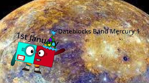 Dateblocks Band Mercury 1