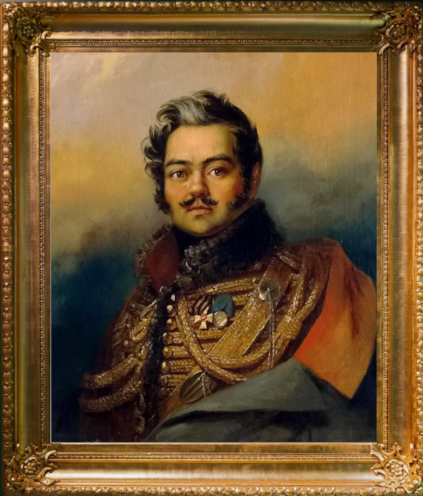 Тот портрет, что красуется в Военной галереи героев войны 1812 года.
