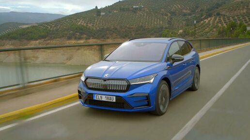 Skoda Enyaq RS iv Race Blue (2024)