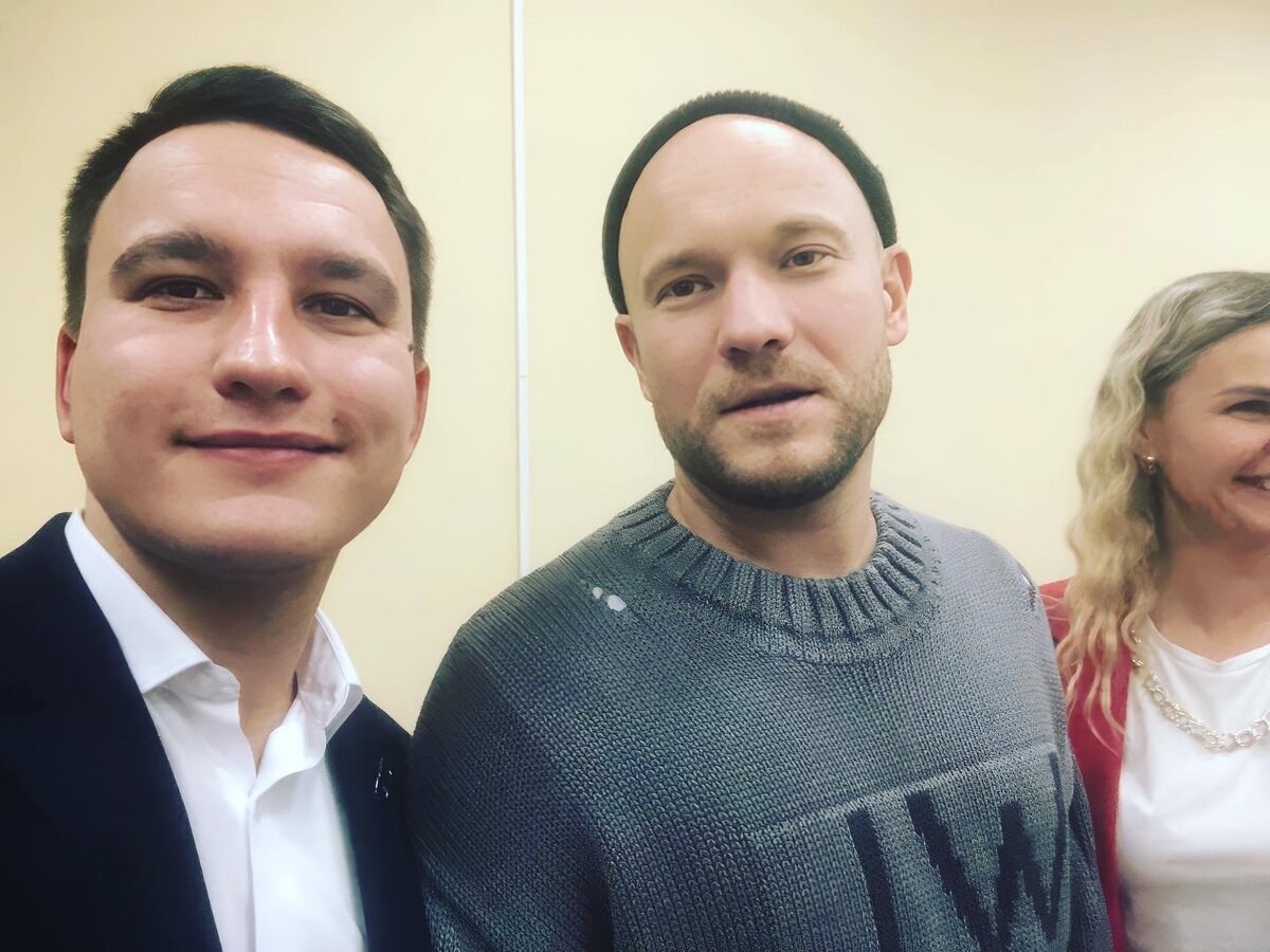 С Владимиров Селивановым(Вован из Реальных пацанов)