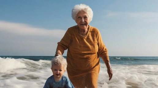Скоро! На всех пляжах! Бабушки пытаются достать внуков из моря. Туристы в одежде думают что они не промокаемые. Смотреть до конца