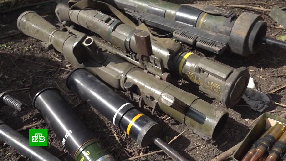    ВС РФ захватили большое количество западного вооружения в Новомихайловке