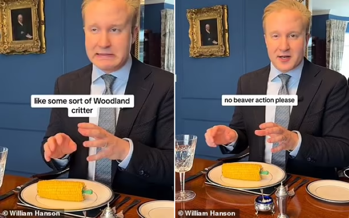 Эксперт по этикету Уильям Хэнсон. Фото с сайта https://www.dailymail.co.uk/