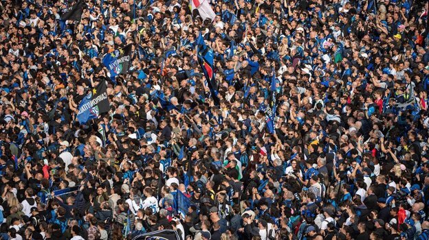    «Интер» отправился на чемпионский парад после победы над «Торино».