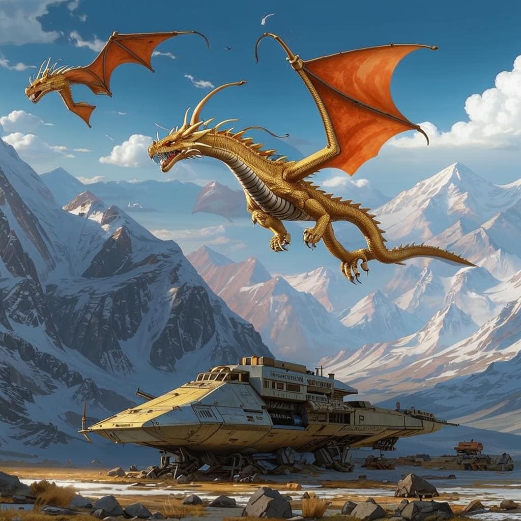 Легенды народов Памира о летающих драконах отличаются от устных сказаний остального мира.-2
