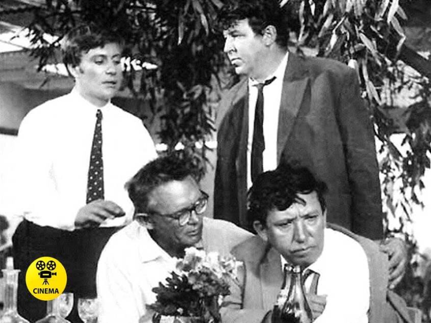 На съёмках фильма "Бриллиантовая рука"  (1968).
