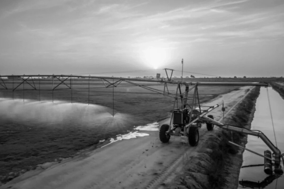    Был момент, когда СССР заключил договор с США на поставку современных и эффективных дождевальных машин, но пошли политические разногласия, и на поставку было введено эмбарго.