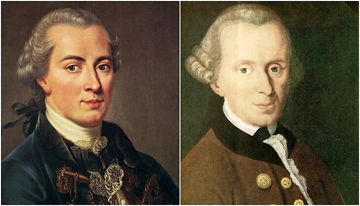 Слева - Якоби, справа - Кант. Смотри не перепутай, “Кутузов”...