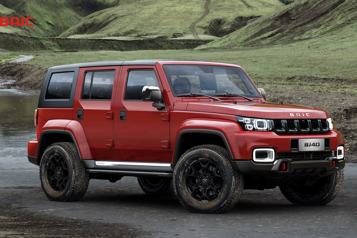 BAIC BJ40  с дизельным двигателем 