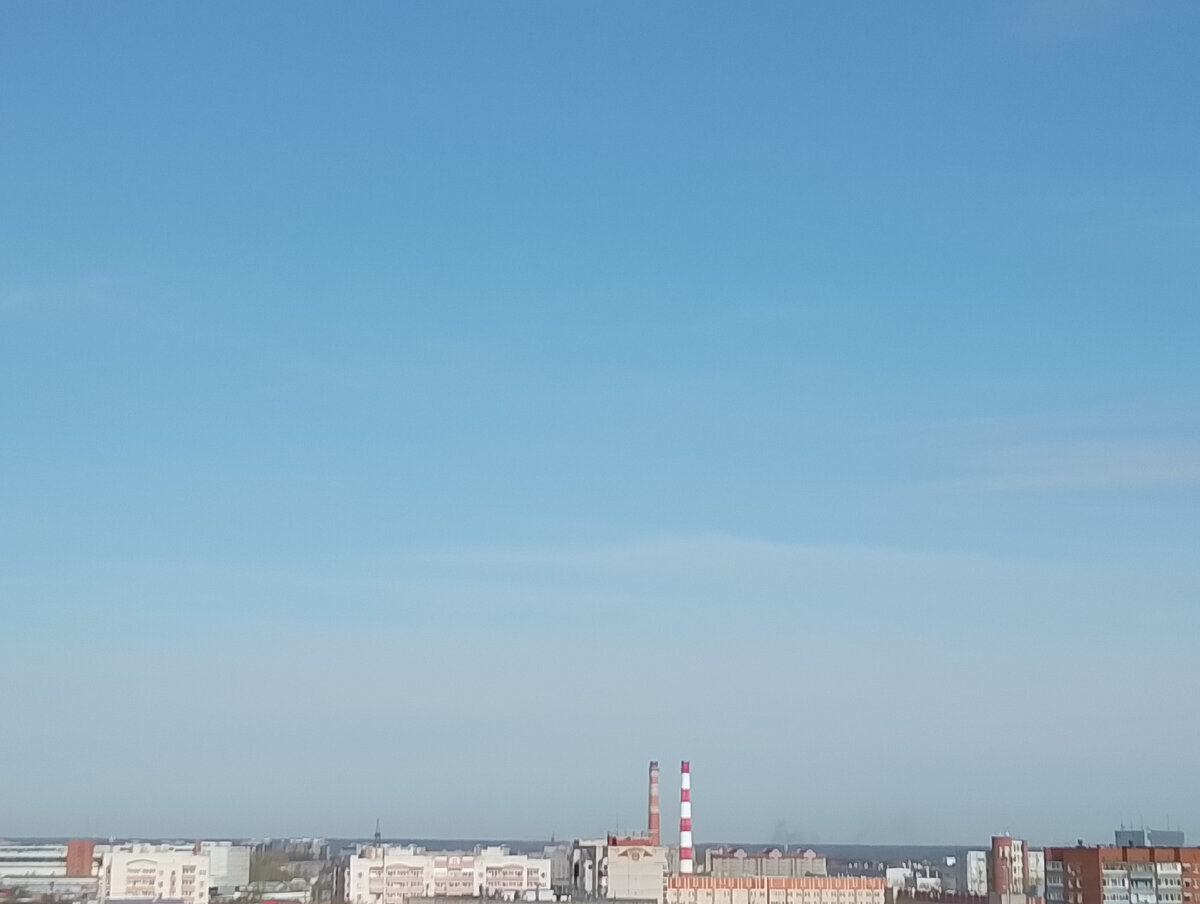 Утреннее небо 29.04.2024, фото автора