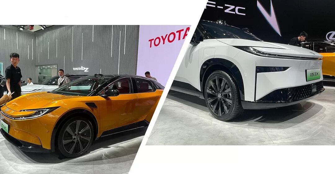 Новые Toyota bZ3C и bZ3X модели электромобилей специально разработанные для китайского рынка