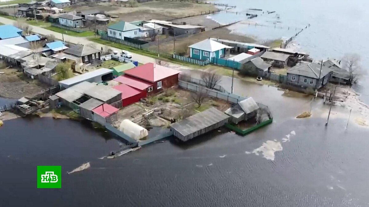    Абатский район Тюменской области уходит под воду