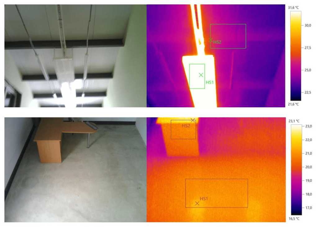 Доказательство эффективности лучистого отопления напримере офисного помещения