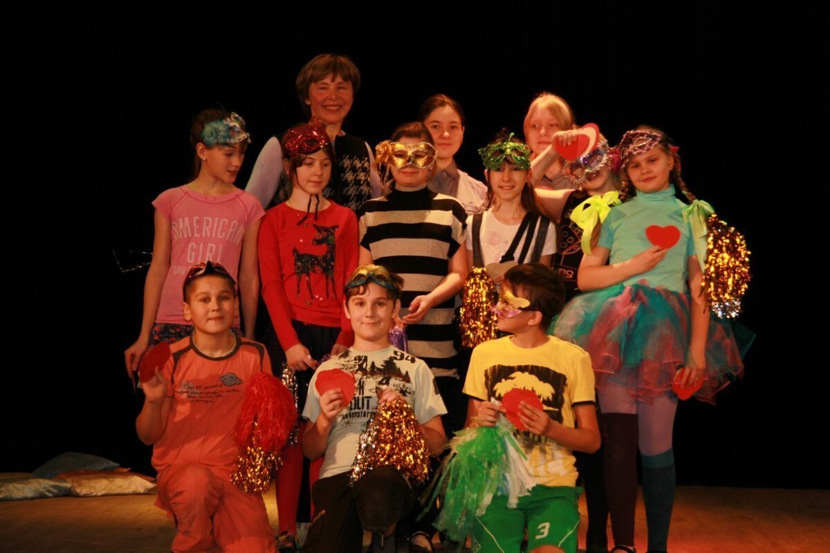 Актеры школьного театра. «Средняя школа № 87», г.Ярославль