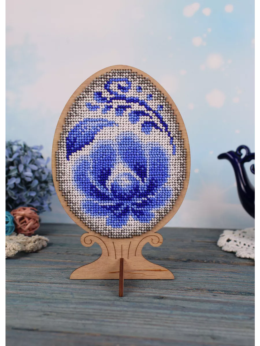 М.П. Студия
Набор для вышивания бисером Роспись гжель О-112