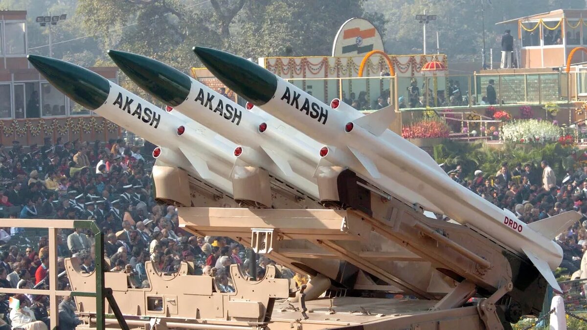 © Photo : Ministry of Defence of India / The 'Akash'