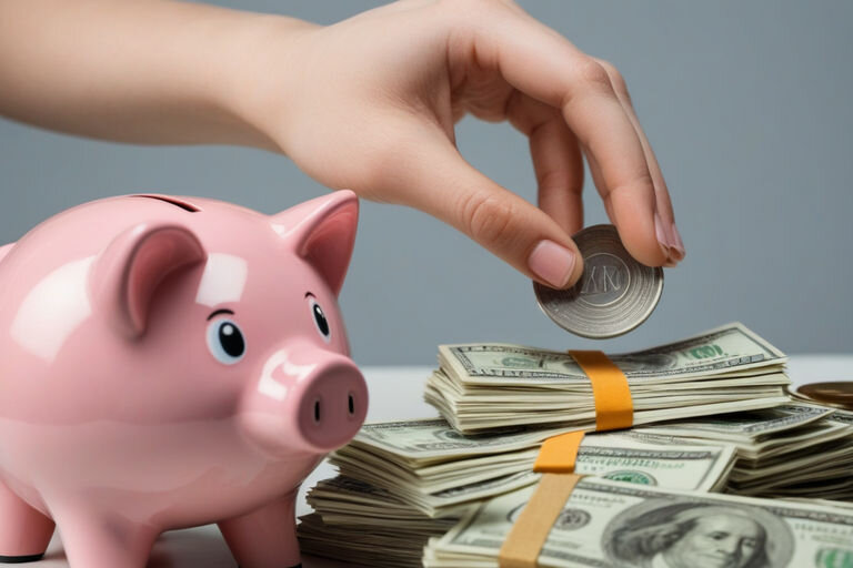 изображение сгенерировано ИИ Экономьте деньги быстро 