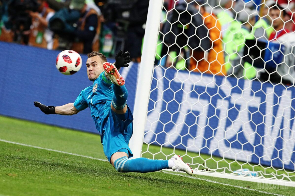 Фантастический сейв Игоря Акинфеева на Чемпионате Мира в России