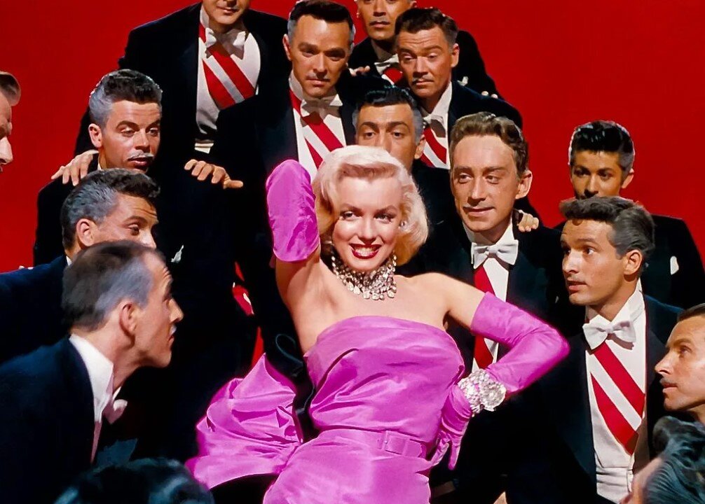 Кадр из фильма «Джентльмены предпочитают блондинок»