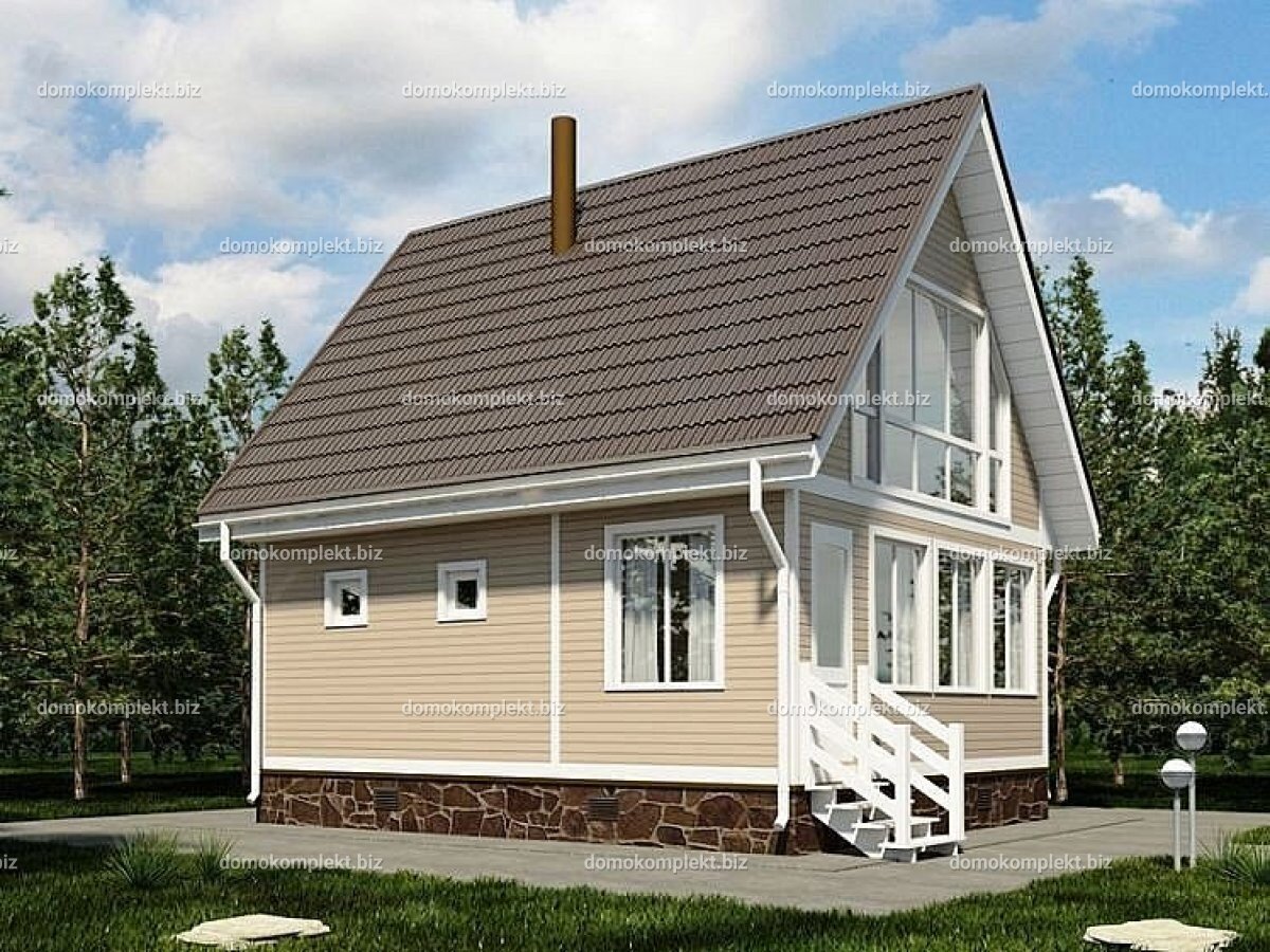 Дом по проекту "Апрелевка"