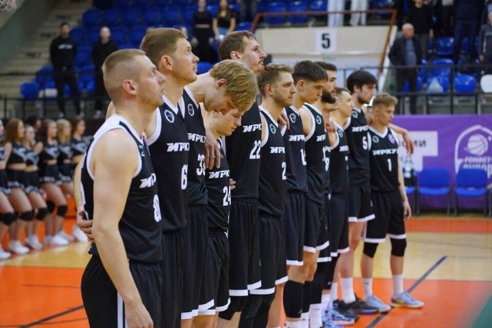    Команда БК «Иркут» покинула Суперлигу с шестым местом Фото: Алексей Головщиков соцсети БК «Иркут»