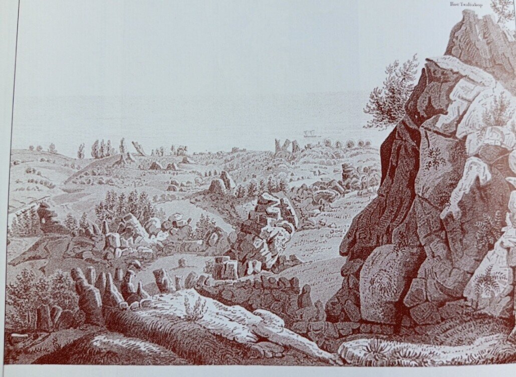 ЛИТОГРАФИЯ ДЮБУА ДЕ МОНПЕРЕ  ФРЕДЕРИКА 1830 год.