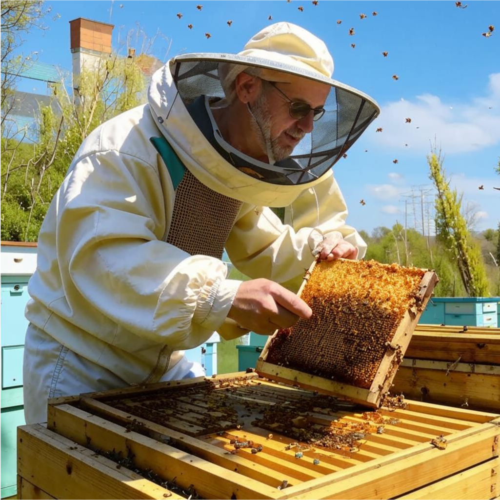 Что мы делаем на пасеке. Майский мёд