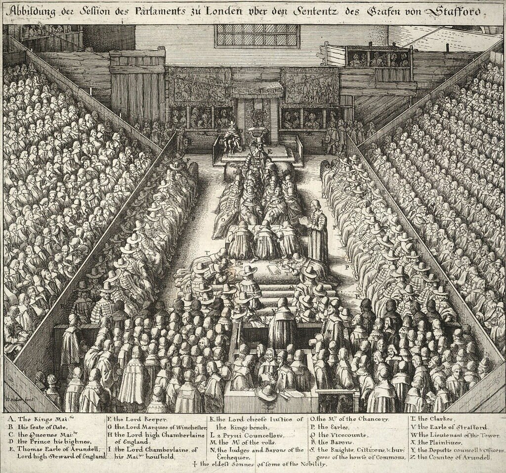 Суд над Страффордом. Вацлав Холлар
