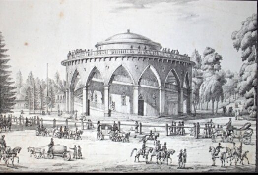 Катальный павильон в Екатерингофе. Из открытых источников