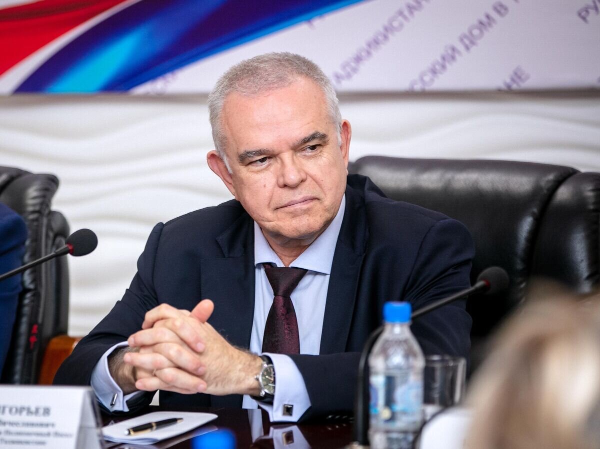     Посол России в Таджикистане Семен Григорьев© Фото предоставлено пресс-службой посольства РФ в Таджикистане