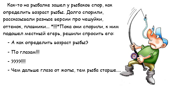 Ржачные анекдоты про рыбаков и рыбалку