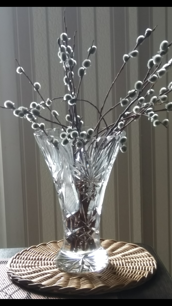 Фото автора. Вербное воскресенье дома