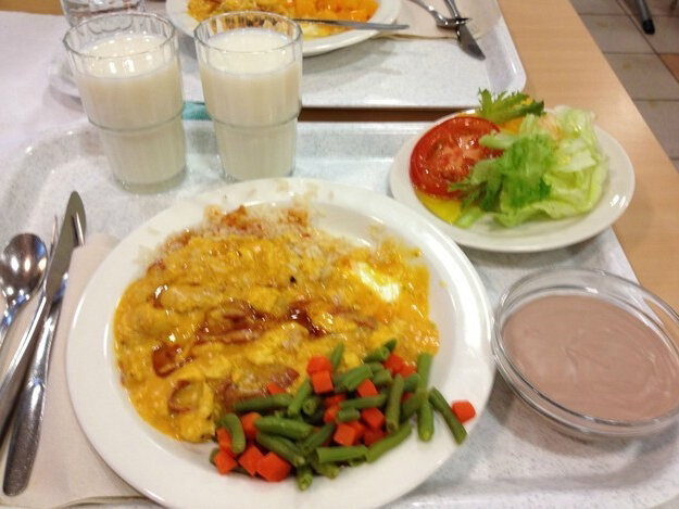 Школьный обед в Финляндии