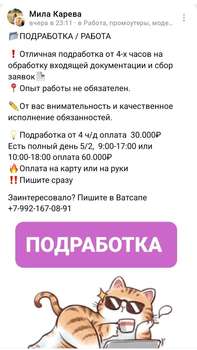 Очередные изученные мною подработки | записки самопровозглашенной  пенсионерки | Дзен