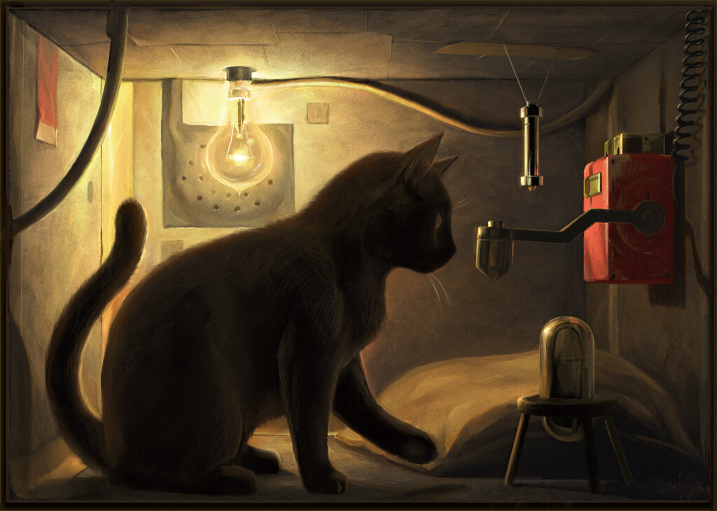 Кот Шрёдингера (в оригинале — «кошка») — мысленный эксперимент, предложенный одним из создателей квантовой механики Эрвином Шрёдингером в 1935 году при обсуждении физического смысла волновой функции. В ходе эксперимента возникает суперпозиция живого и мёртвого кота, что выглядит абсурдно с точки зрения здравого смысла