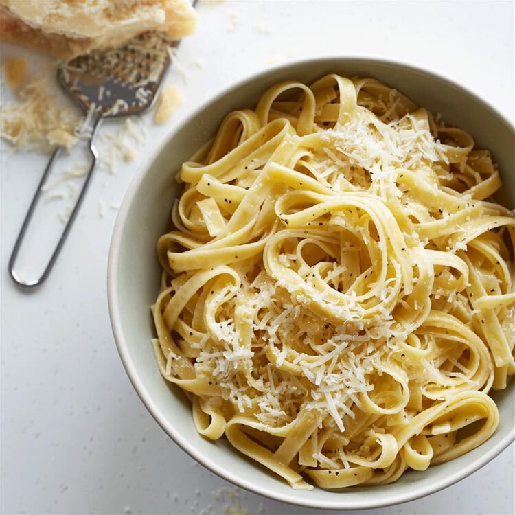 Лапша с маслом