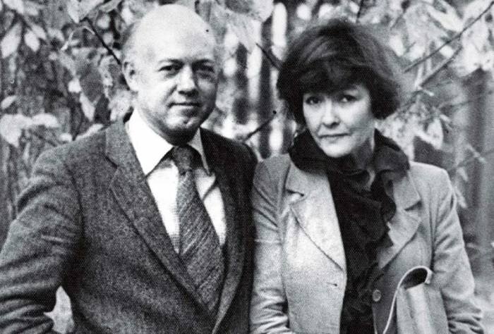 Белла Ахмадулина и Борис Мессерер