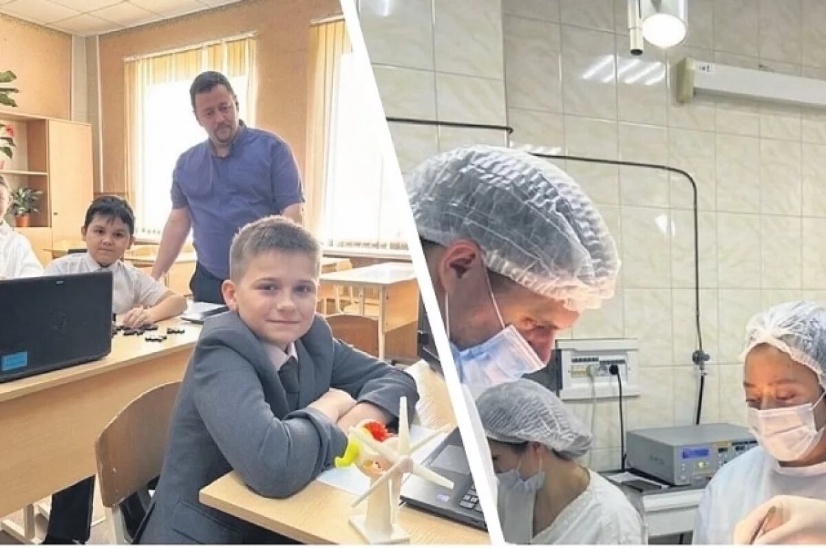    Профессии учителя и врача во все времена были самыми уважаемыми в обществе