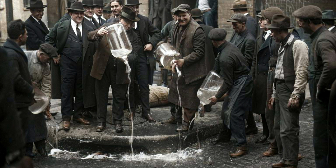 Любопытные фотографии из прошлого США. 20 раскрашенных фотографий ХХ века.