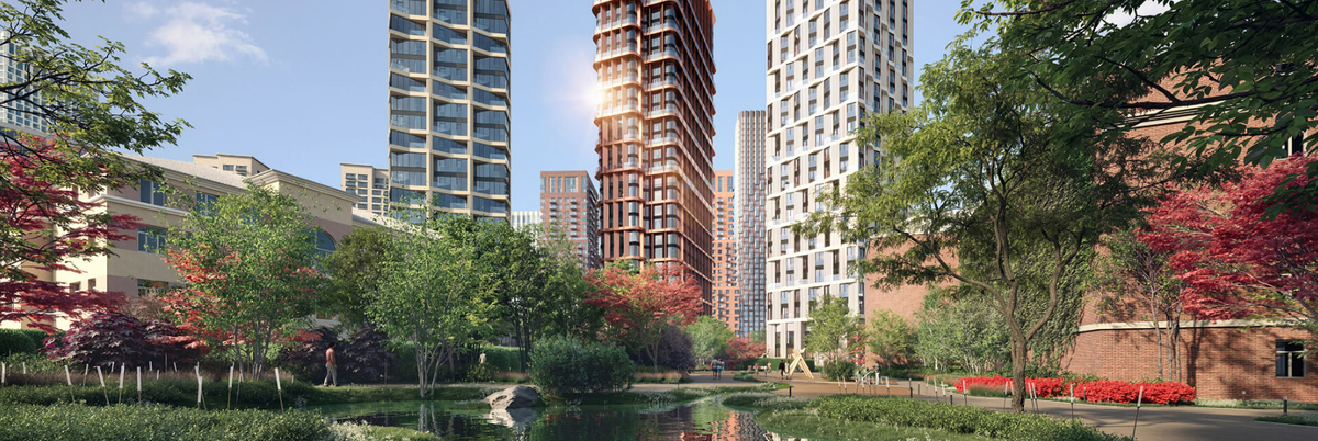 И все это без отрыва от цивилизации, ведь здесь реализован подход к созданию инфраструктурного центра. Жители «Тишинского бульвара» получают доступ к тренажерному залу, большому бассейну с зоной СПА, летней террасе, где расположен соседский центр, кафе и ресторанам, магазинам, сервисам. Для самых маленьких на территории ЖК есть детские площадки, детский сад и специальная игровая комната, где можно проводить различные праздники. 