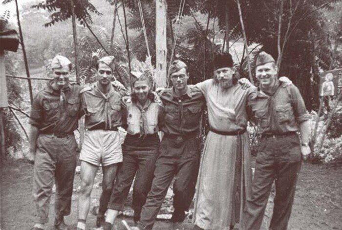 Русские скауты в лагере «Фабрегас» во Франции, 1930-е годы. Источник: https://www.foma.ru